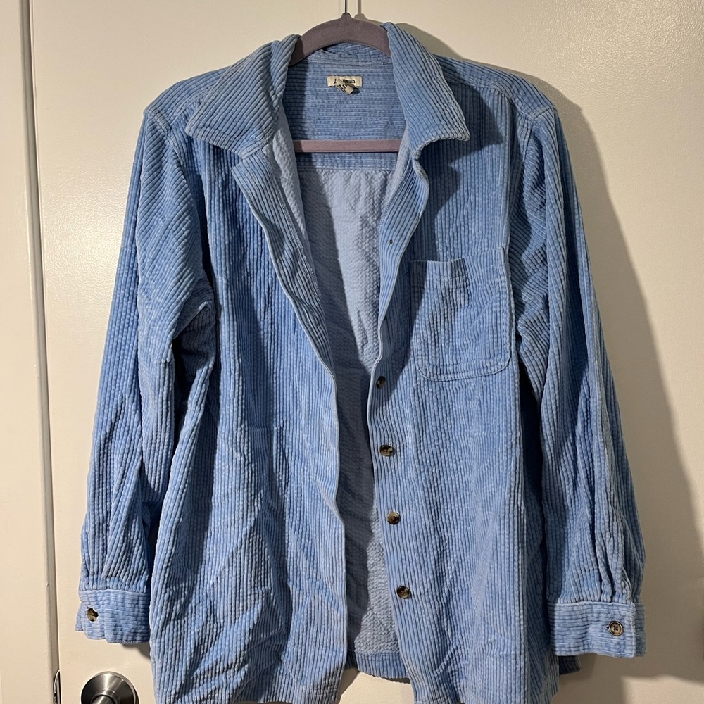 L.L. Bean Blue Button Down Shirt
